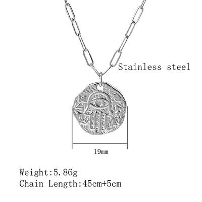 Non-Tarnish 304 Stainless Steel Pendant Necklaces