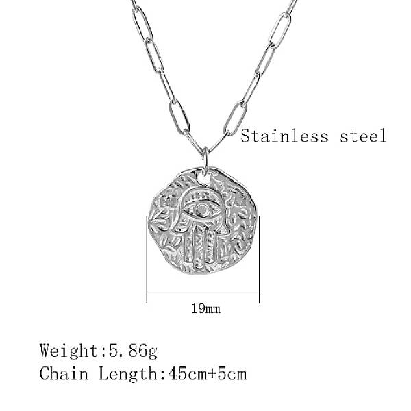 Non-Tarnish 304 Stainless Steel Pendant Necklaces