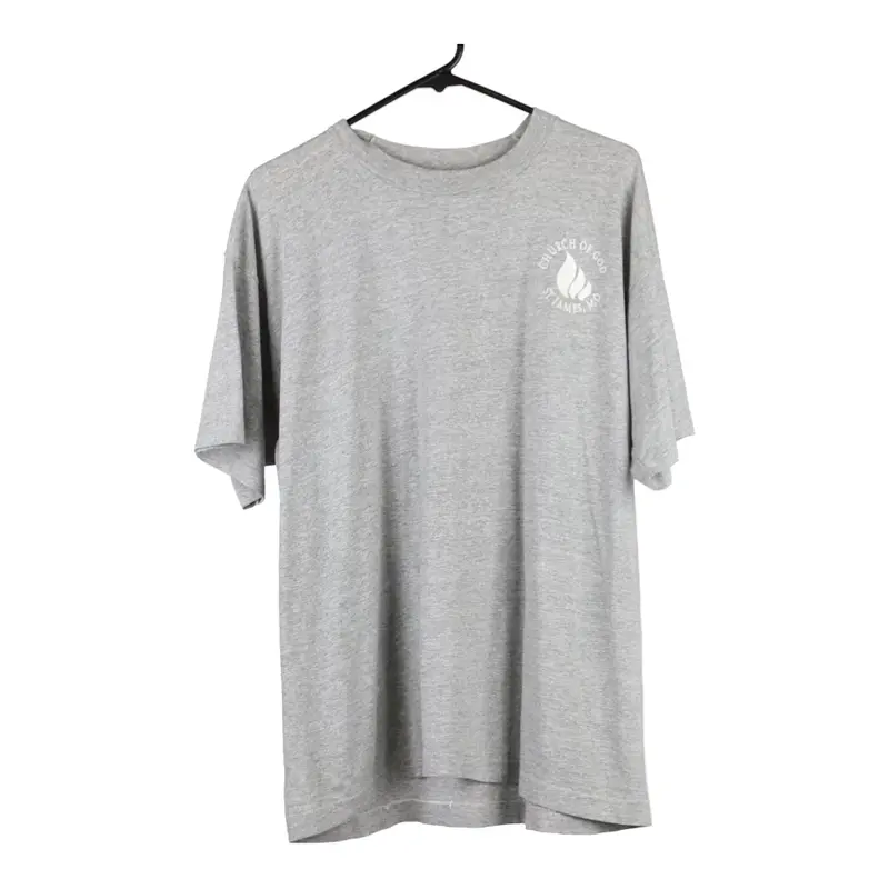 Church of God. St. James Fruit Of The Loom T-Shirt - XL Grey Cotton