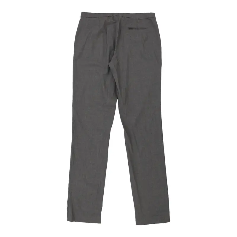 Jil Sander Trousers - 31W UK 10 Grey Virgin Wool | Size: UK 10