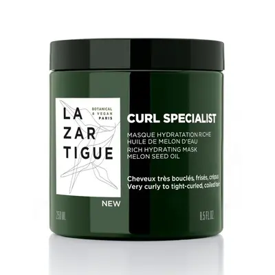 Lazartigue Curl Specialist Maschera in crema per capelli Idratazione 250 ml
