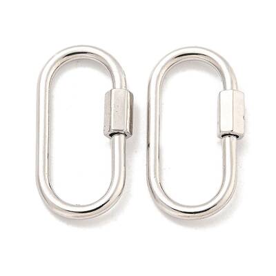 Brass Spring Ring Clasps