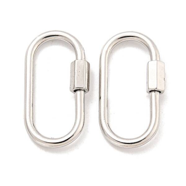 Brass Spring Ring Clasps