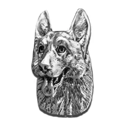 New-Spin Metal Casting German Shepherd Magnet