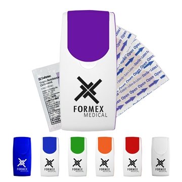 250 Customized Flip-Top First Aid Kit - Medical Supplies