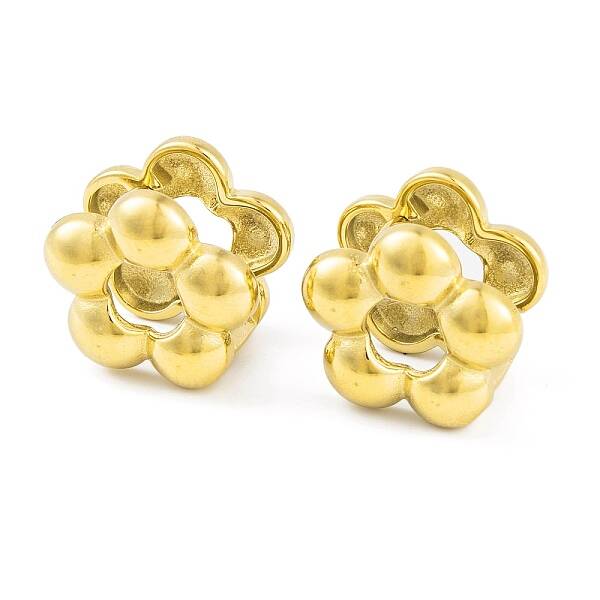 Ion Plating(IP) 304 Stainless Steel Hoop Earrings for Women
