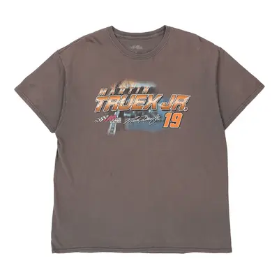 Martin Truex Jr. 19 Joe Gibbs Racing Nascar T-Shirt - XL Brown Cotton