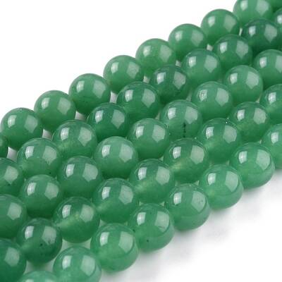 Natural White Jade Beads