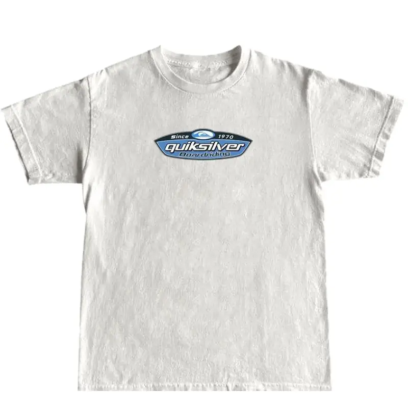 Retro 90s Quiksilver performance skateboarding crew neck T-shirt, retro 90s Quiksilver surfing T-shirt, unisex crew neck