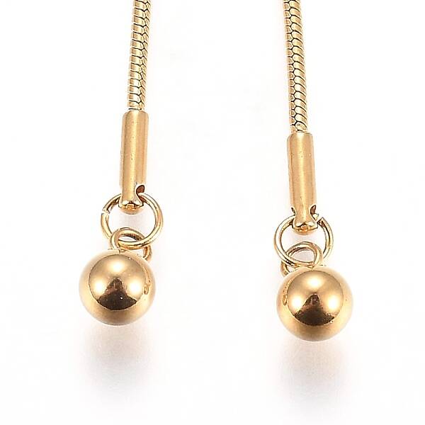 Adjustable 304 Stainless Steel Lariat Necklaces