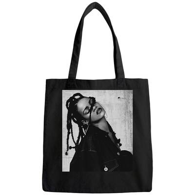 Rihanna B&w Aesthetic Tote Bag