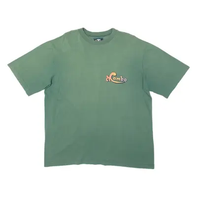 MAMBO Oversized Mens T-Shirt Green M