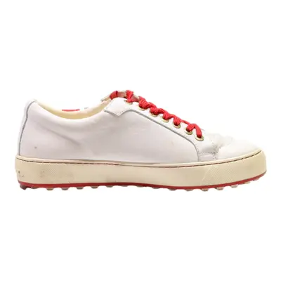 DUCA DEL COBA Sneaker Trainers White Leather Womens UK 3