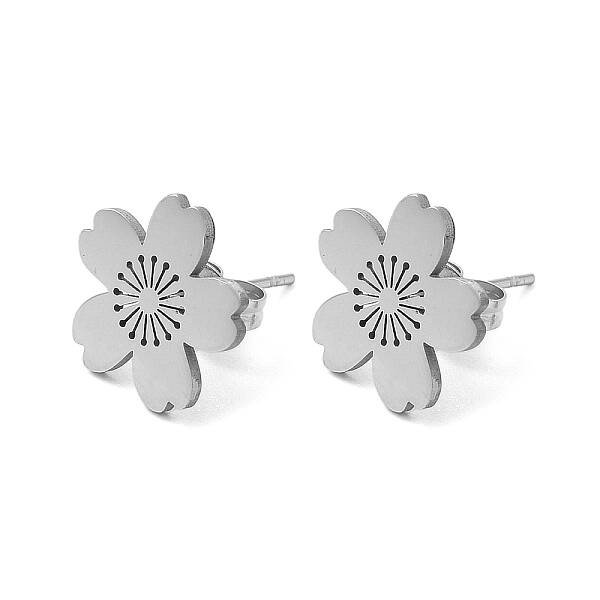 Non-Tarnish 304 Stainless Steel Stud Earrings