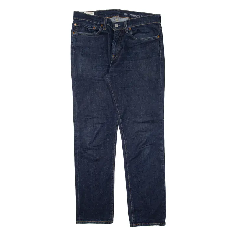 LEVI'S 511 BIG E Jeans Mens Blue Slim Straight W34 L32