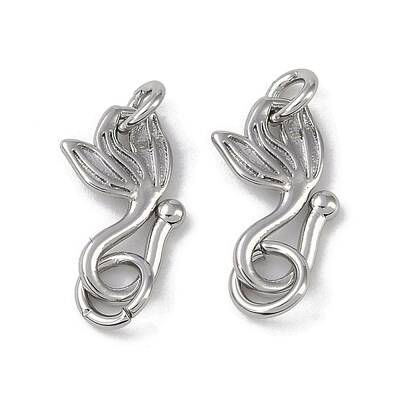 Brass Hook and S-Hook Clasps