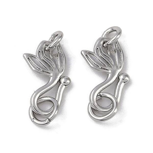 Brass Hook and S-Hook Clasps