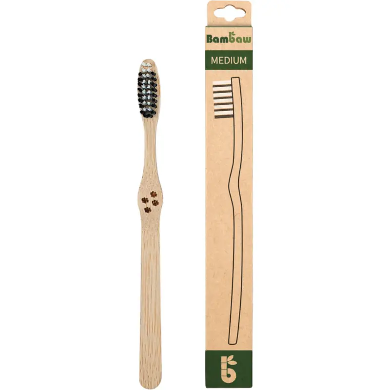 Bambaw Bamboo Toothbrush - Medium