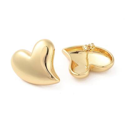 Rack Plating Brass Stud Earrings for Women
