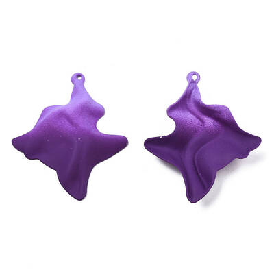 Spray Painted Iron Pendants