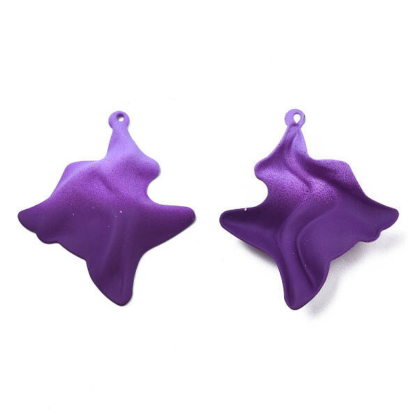 Spray Painted Iron Pendants