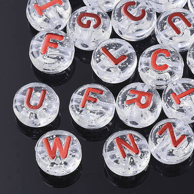 Plating Transparent Acrylic Beads