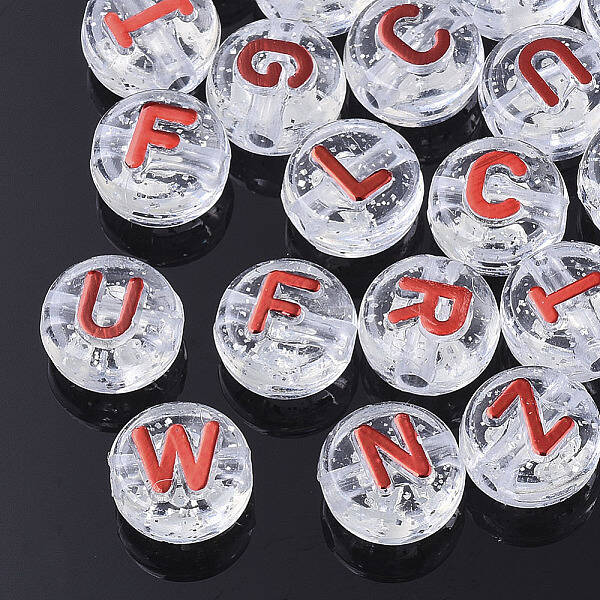 Plating Transparent Acrylic Beads