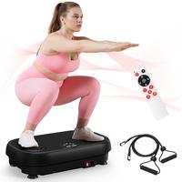 Relife Sports Vibration Plate for Lymphatic Drainage Magnetic foot massage Injury Rehabilitation Plate Exercise Body Workout ...