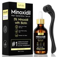 Sefralls 5% Minoxidil Hair Growth Oil for Men & Women - Extra Strength Regrowth Serum, Topical Hair Loss Treatment Serum, Thi...