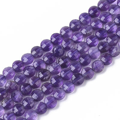 Natural Amethyst Beads Strands