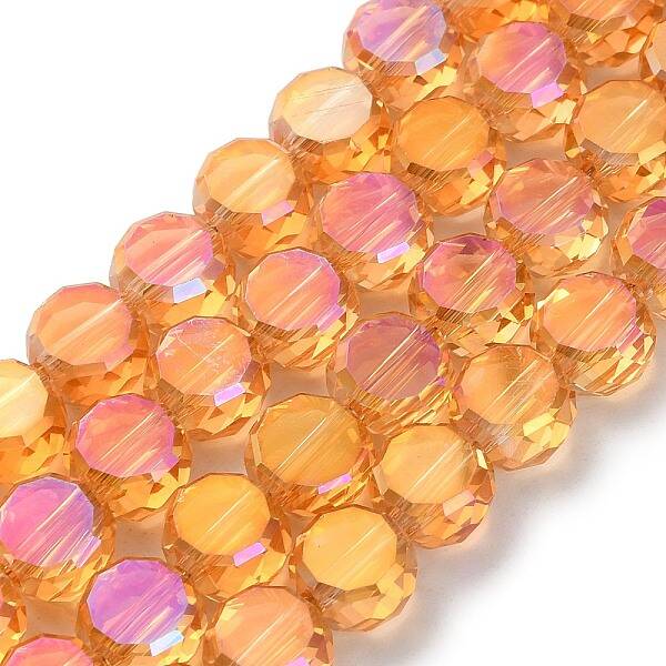 Electroplate Glass Beads Strands