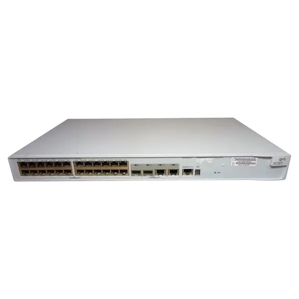 3Com 3CR17661-91-UK | 4200G 24 x RJ-45 Port 10/100/1000Base-T + 4 x Dual-personality RJ-45/SFP Ports Layer 3 Managed Gigabit ...