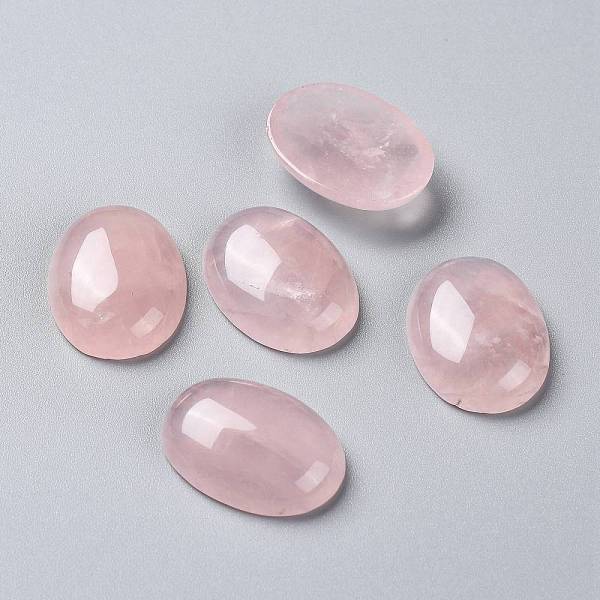 Natural Rose Quartz Cabochons