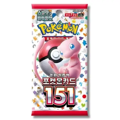 Pokemon Korean 151 Scarlet & Violet Booster Pack
