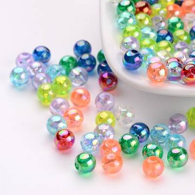 Eco-Friendly Transparent Acrylic Beads