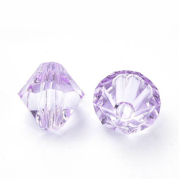 Transparent Acrylic Beads