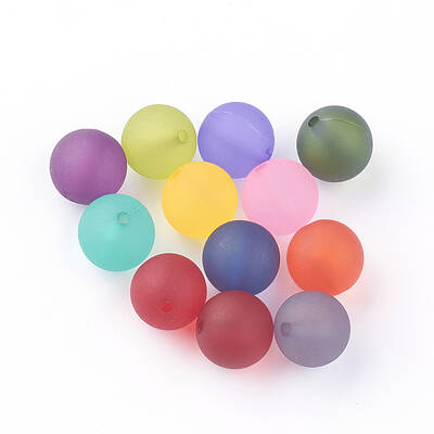 Transparent Acrylic Beads