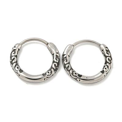 316 Surgical Stainless Steel Hoop Earrings