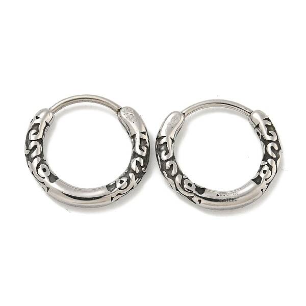 316 Surgical Stainless Steel Hoop Earrings