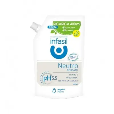 Infasil Infasil Neutral Delicate Intimate pH 5.5 Refill Pouch 400 ml