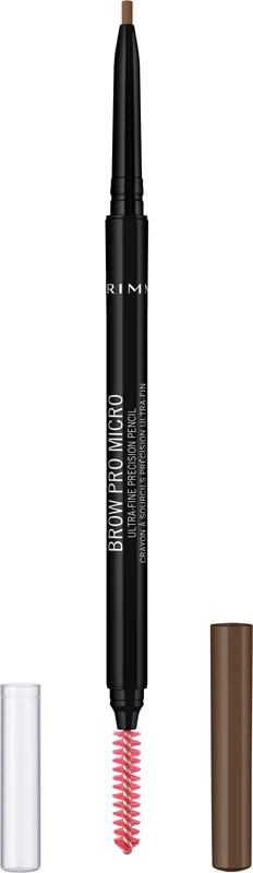 Rimmel Rimmel Eyebrows London Eyebrow Pencil Pro Microdefiner Long Lasting Formula Built-in Comb 002 Soft Brown
