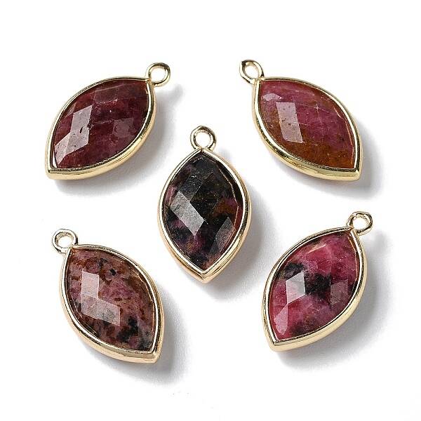Natural Rhodonite Pendants