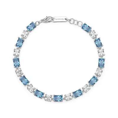 Brosway Fancy Freedom Blue Cubic Zirconia Silver Bracelet FFB16