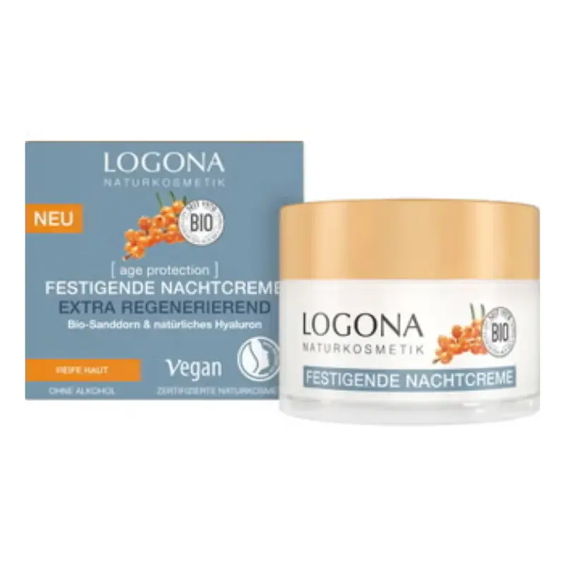 Logona Age Protection Extra Regenerating Night Cream, 50 ml