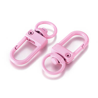 Baking Painted Alloy Swivel Clasps