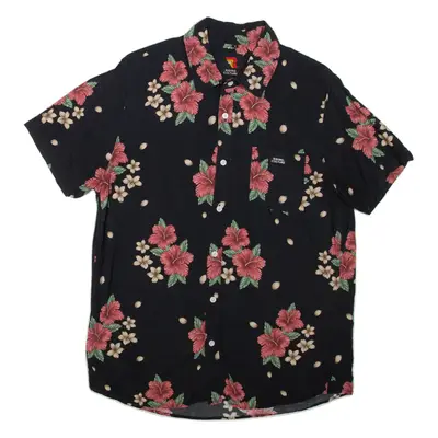 RIDING CULTURE Mens Shirt Black Floral M