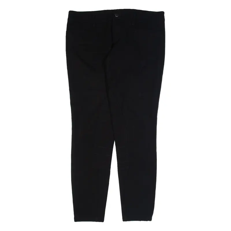 PRADA Womens Trousers Black Slim Skinny W34 L30