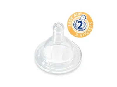 Dodie Round Pacifiers Initiation+ 0-6 months Flow 2 x2