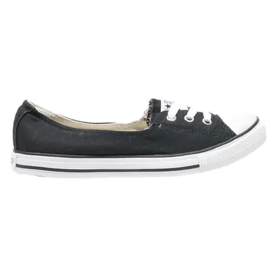 CONVERSE Chuck Taylor All Star Lace Up Ballet Pump Shoes Black Canvas Womens UK 4.5