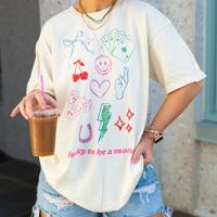 ‘Lucky Mama Dopamine Doodles’ T-Shirt